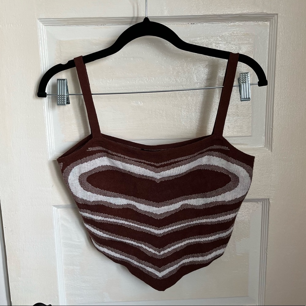 Shein Knitted Crop Top